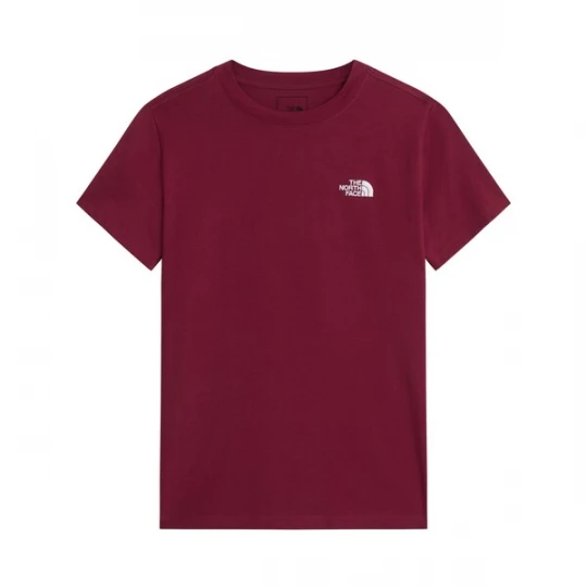 Obrázek produktu THE NORTH FACE Tričko 'Evolution Simple Dome' burgundská červeň / bílá