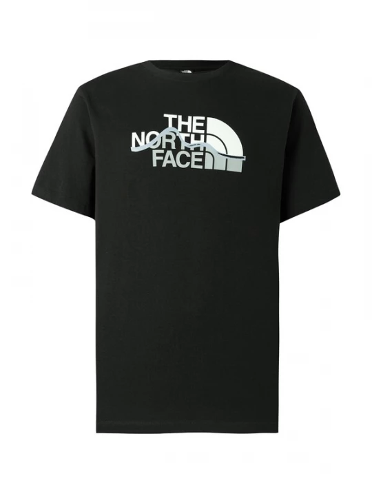 Obrázek produktu THE NORTH FACE Tričko 'Mountain Line' opálová / černá / bílá