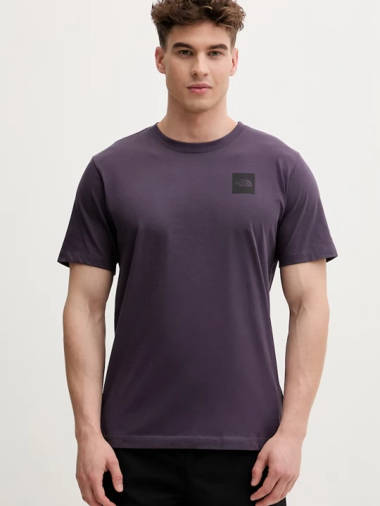 Obrázek produktu The North Face tričko pánské bavlnou Evolution fialová