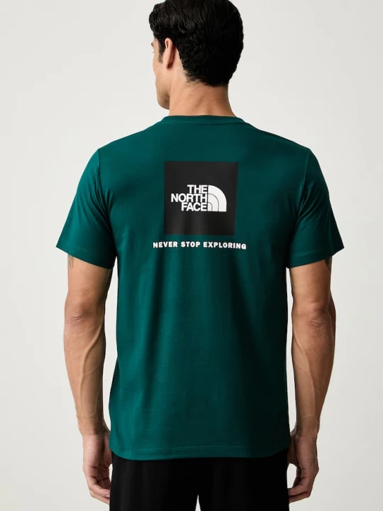 Obrázek produktu The North Face tričko pánské s bavlnou EVOLUTION zelená
