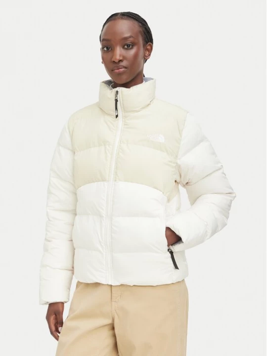 Obrázek produktu The North Face Zimní bunda Saikuru NF0A8GCB Světle béžová Boxy Fit