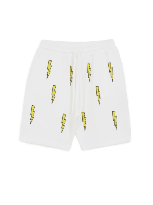 Obrázek produktu The Rad Black Kids Kalhoty 'Speed Bolt Shorts' bílá