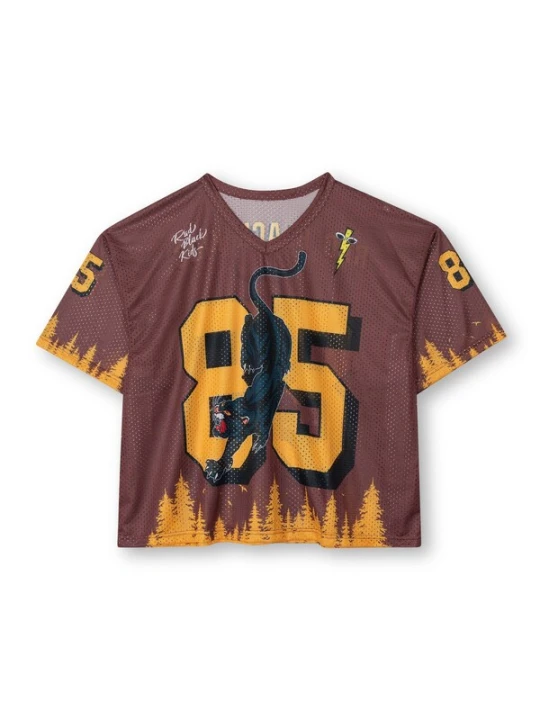 Obrázek produktu The Rad Black Kids Tričko 'Anniversary Jersey (Brown)' hnědá