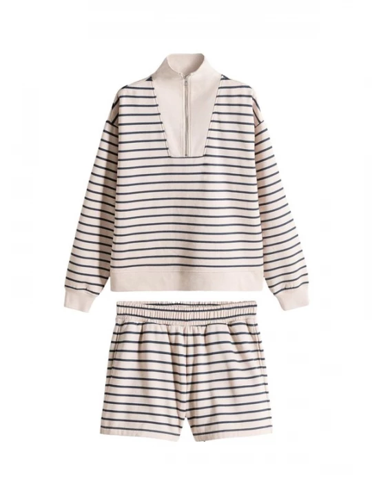 Obrázek produktu The Set Joggingová souprava béžová / námořnická modř
