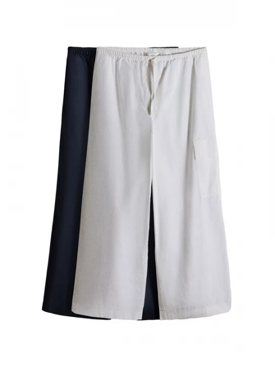Obrázek produktu The Set Kalhoty námořnická modř / barva vaječné skořápky