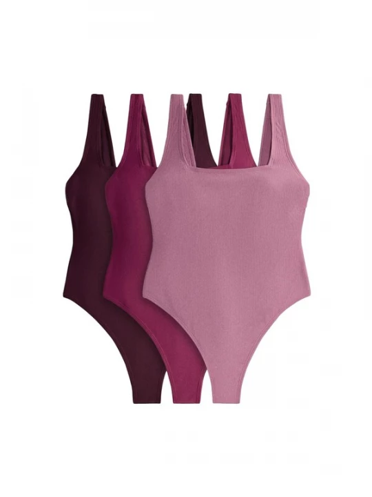 Obrázek produktu The Set Plavky cyclam / bobule / starorůžová