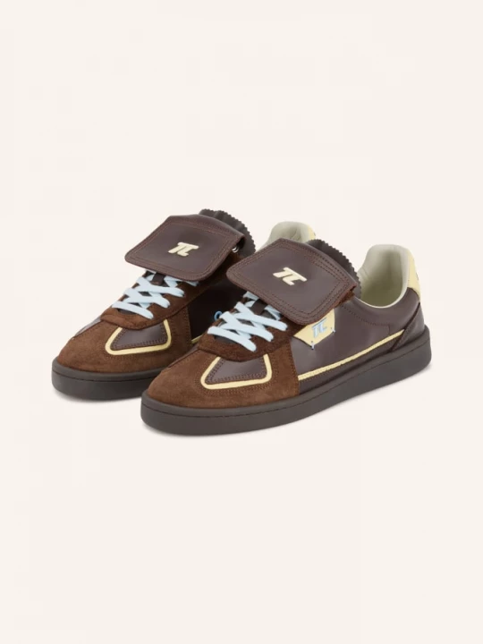 Obrázek produktu Thesing Sneakersy Big Bang tmavě hnědá / tmavě žlutá / tmavě modrá