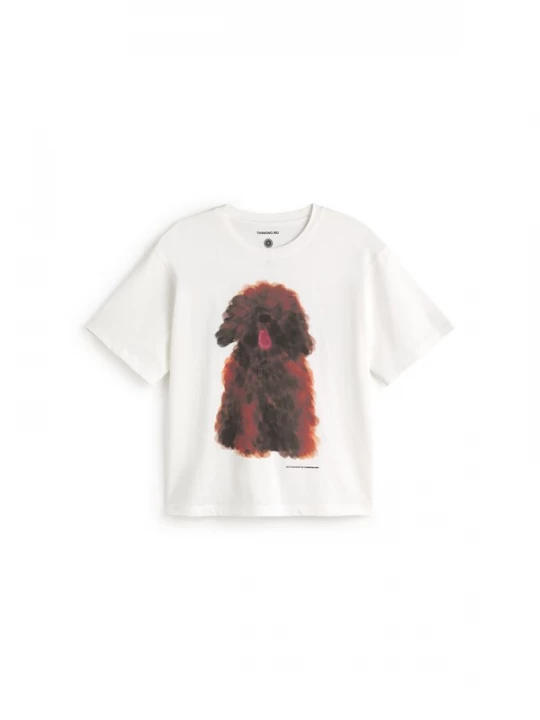 Obrázek produktu Thinking MU Tričko 'LUCIA' hnědá / offwhite