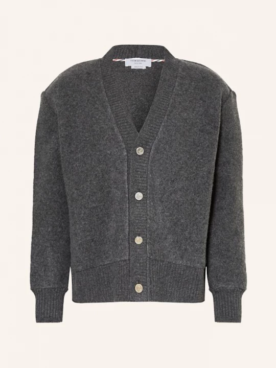 Obrázek produktu Thom Browne. Pletený Kardigan tmavě šedá