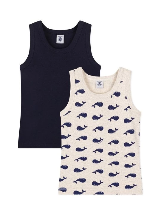 Obrázek produktu Tílko Petit Bateau tmavě modrá