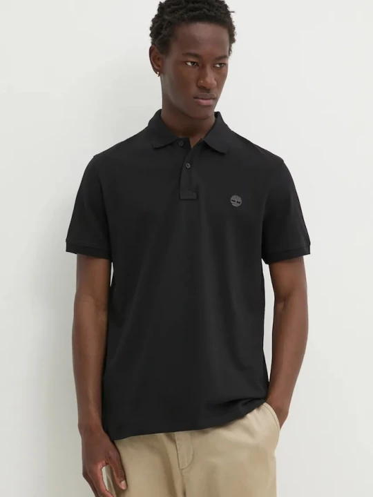 Obrázek produktu Timberland Bavlněné polo tričko Timberland černá