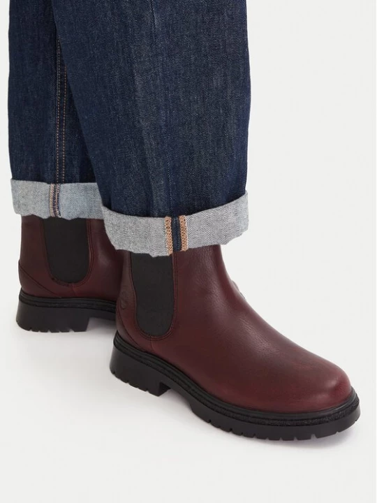 Obrázek produktu Timberland Kotníková obuv s elastickým prvkem Cambria Valley TB0A42BXEIW1 Bordó
