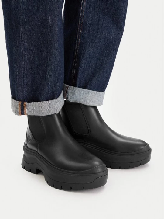 Obrázek produktu Timberland Kotníková obuv s elastickým prvkem Roxie lane Mid TB0A28XMW021 Černá