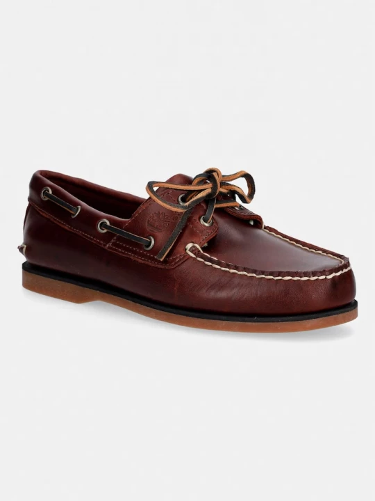 Obrázek produktu Timberland mokasíny pánské kožené hnědá