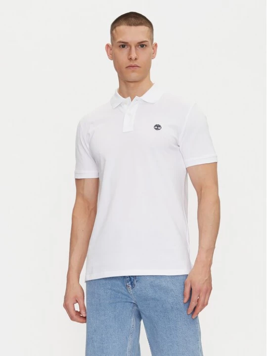 Obrázek produktu Timberland Polokošile TB0A6VDP Bílá Regular Fit