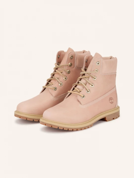 Obrázek produktu Timberland Šněrovací Boty Premium 6-Inch růžová / stříbrná