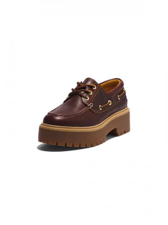 Obrázek produktu TIMBERLAND Šněrovací boty 'Stone Street 3 Eye'  hnědá / karamelová / tmavě hnědá