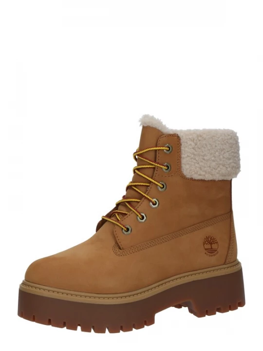 Obrázek produktu TIMBERLAND Šněrovací kozačky světle béžová / karamelová