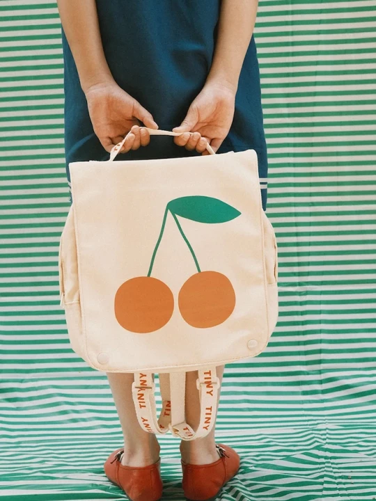 Obrázek produktu Tinycottons batoh dětský CHERRIE TODDLER BACKPACK žlutá