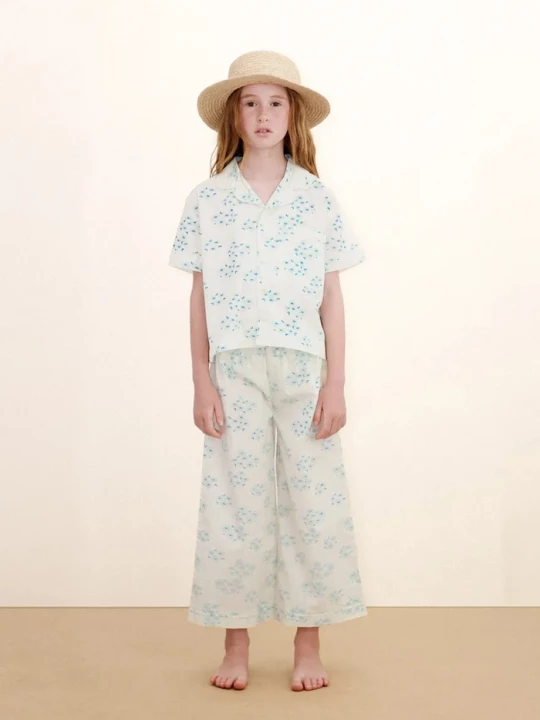 Obrázek produktu Tinycottons Dětské bavlněné pyžamo Tinycottons BLOSSOMS SET