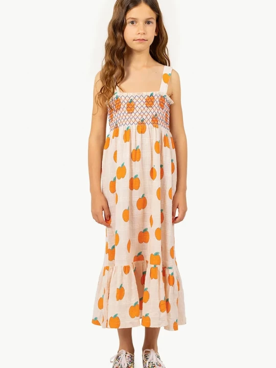 Obrázek produktu Tinycottons Dětské bavlněné šaty Tinycottons APPLES DRESS béžová