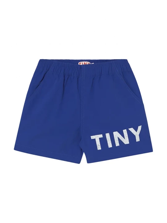 Obrázek produktu Tinycottons Dětské kraťasy Tinycottons TINY SHORT modrá