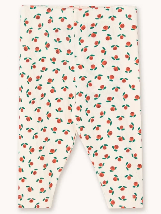 Obrázek produktu Tinycottons Kojenecké legíny Tinycottons TINY ROSES RIB BABY PANT
