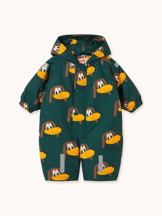 Obrázek produktu Tinycottons Kojenecký overal Tinycottons DOGS SNOW ONE-PIECE tyrkysová