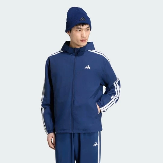 Obrázek produktu Tkaná větrovka Essentials 3-Stripes Adidas