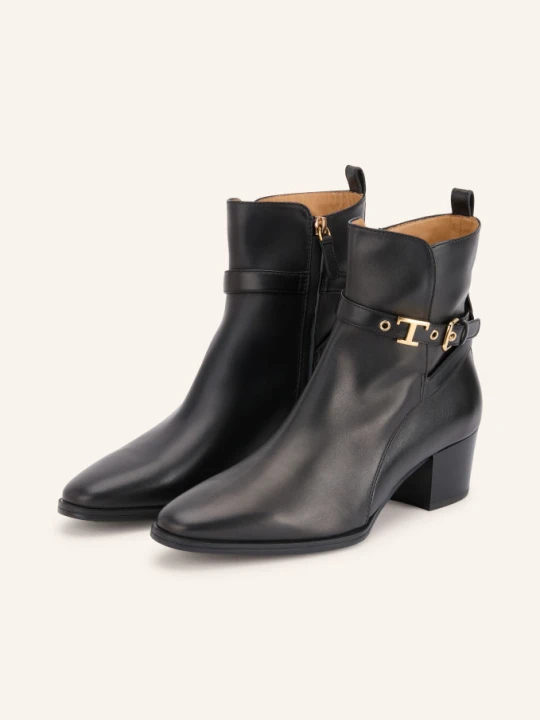 Obrázek produktu Tod's Kotníkové Boty černá / zlatá