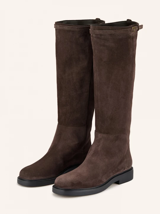 Obrázek produktu Tod's Kozačky Gomma tmavě hnědá