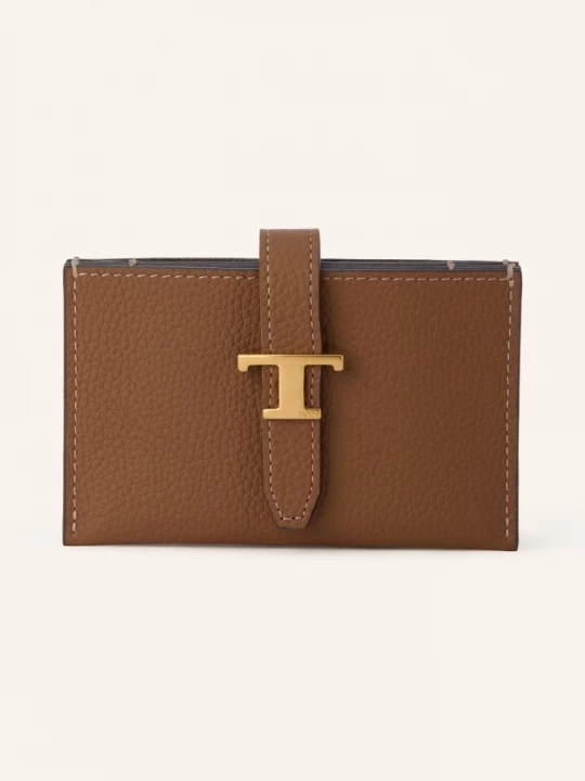 Obrázek produktu Tod's Peněženka T Timeless hnědá / zlatá