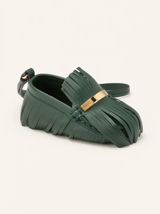 Obrázek produktu Tod's Přívěsek Na Tašku Gommino tmavě zelená / zlatá