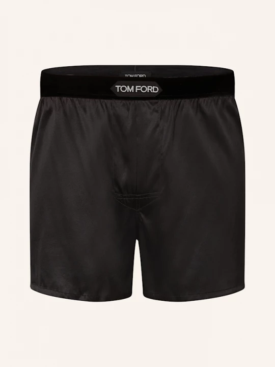 Obrázek produktu Tom Ford Hedvábné Boxerky tmavě hnědá