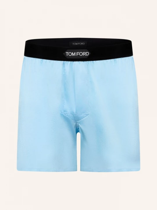Obrázek produktu Tom Ford Hedvábné Boxerky tmavě modrá / černá