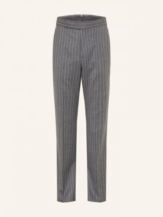 Obrázek produktu Tom Ford Kalhoty Regular Fit šedá / bílá