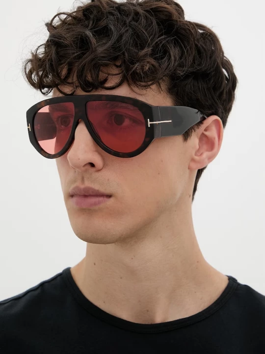 Obrázek produktu Tom Ford sluneční brýle pánské Bronson hnědá