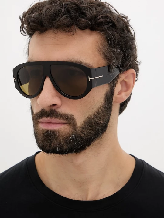 Obrázek produktu Tom Ford Sluneční brýle Tom Ford Bronson hnědá