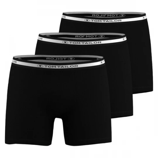 Obrázek produktu TOM TAILOR Boxerky černá / bílá
