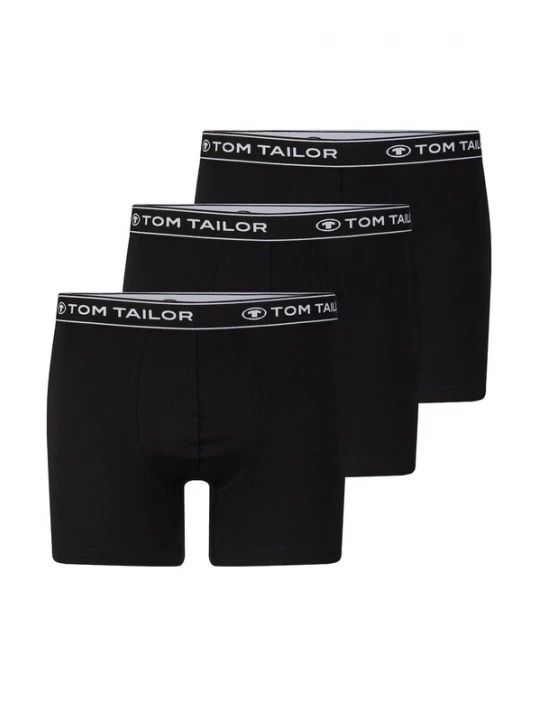 Obrázek produktu TOM TAILOR Boxerky černá / bílá