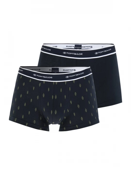 Obrázek produktu TOM TAILOR Boxerky  tmavě modrá / trávově zelená / bílá