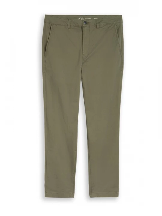 Obrázek produktu TOM TAILOR DENIM Chino kalhoty olivová