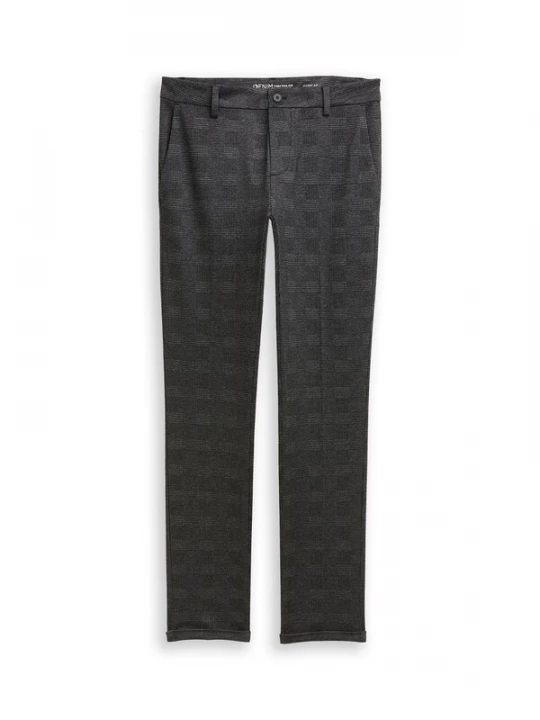 Obrázek produktu TOM TAILOR DENIM Chino kalhoty šedá / černá