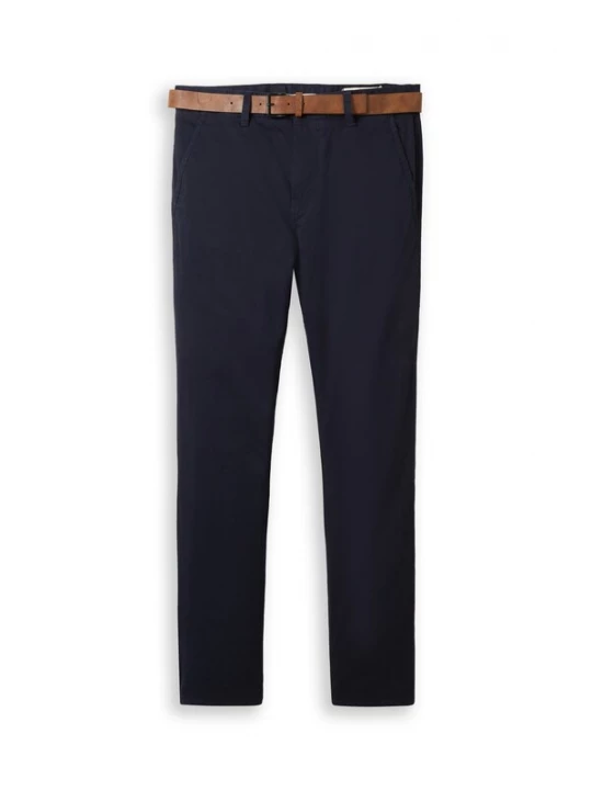 Obrázek produktu TOM TAILOR DENIM Chino kalhoty  tmavě modrá