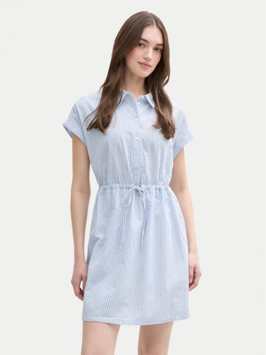 Obrázek produktu Tom Tailor Denim Košilové šaty 1045766 Modrá Regular Fit