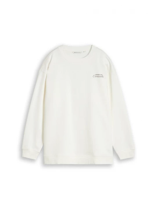 Obrázek produktu TOM TAILOR DENIM Mikina offwhite