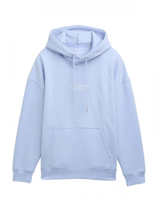 Obrázek produktu TOM TAILOR DENIM Mikina  světlemodrá / bílá