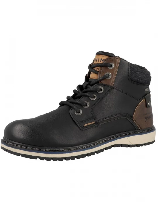 Obrázek produktu TOM TAILOR DENIM Šněrovací boty  hnědá / černá