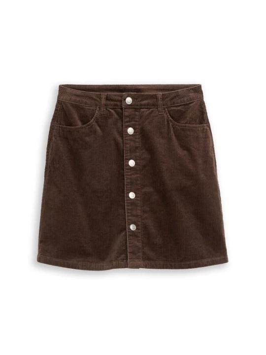 Obrázek produktu TOM TAILOR DENIM Sukně tmavě hnědá