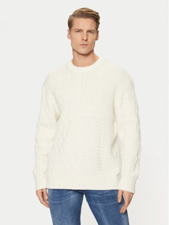 Obrázek produktu Tom Tailor Denim Svetr 1044433 Écru Relaxed Fit Krémová